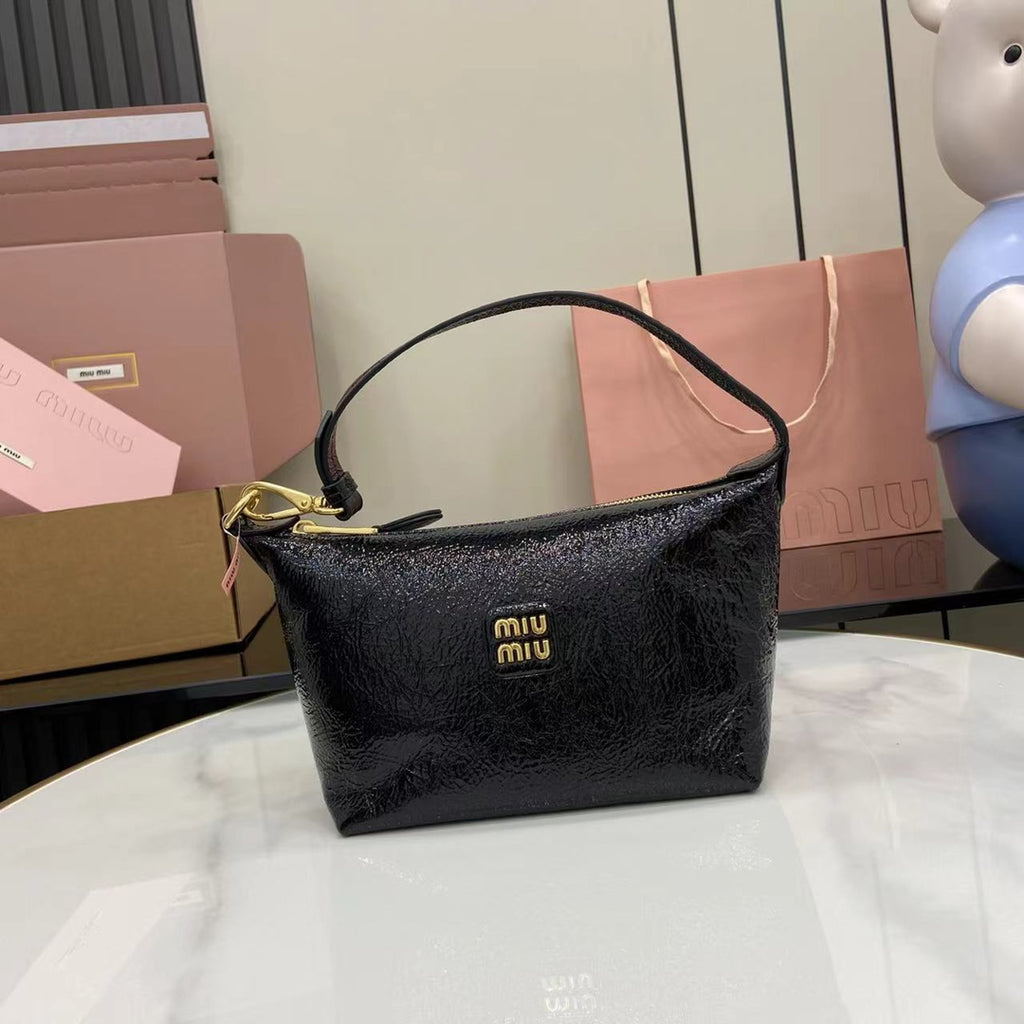 White Leather Handbag