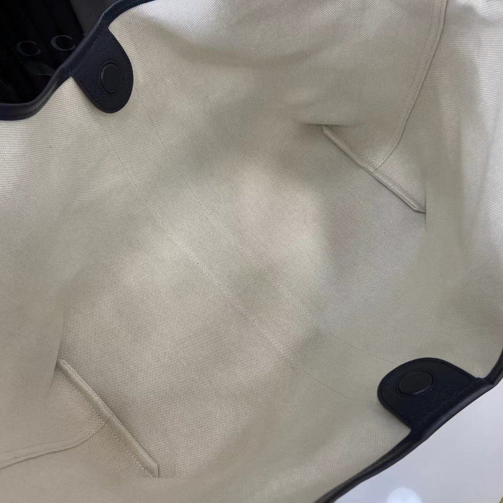 Gucci White Double G Tote Bag
