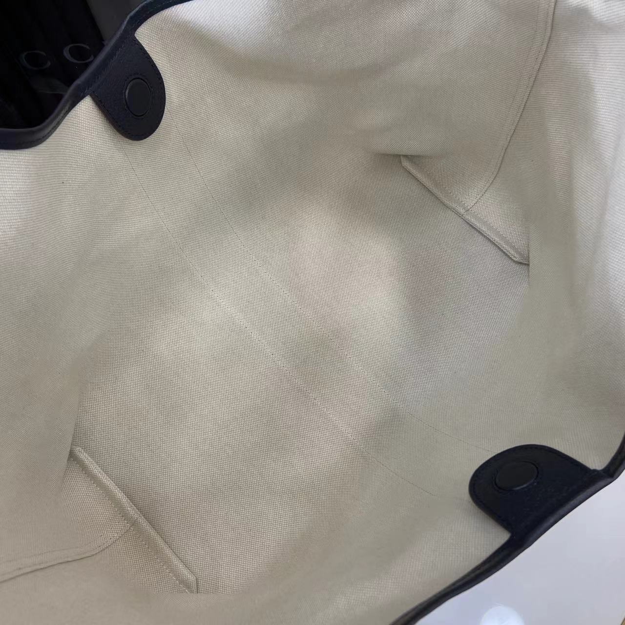 Gucci White Double G Tote Bag