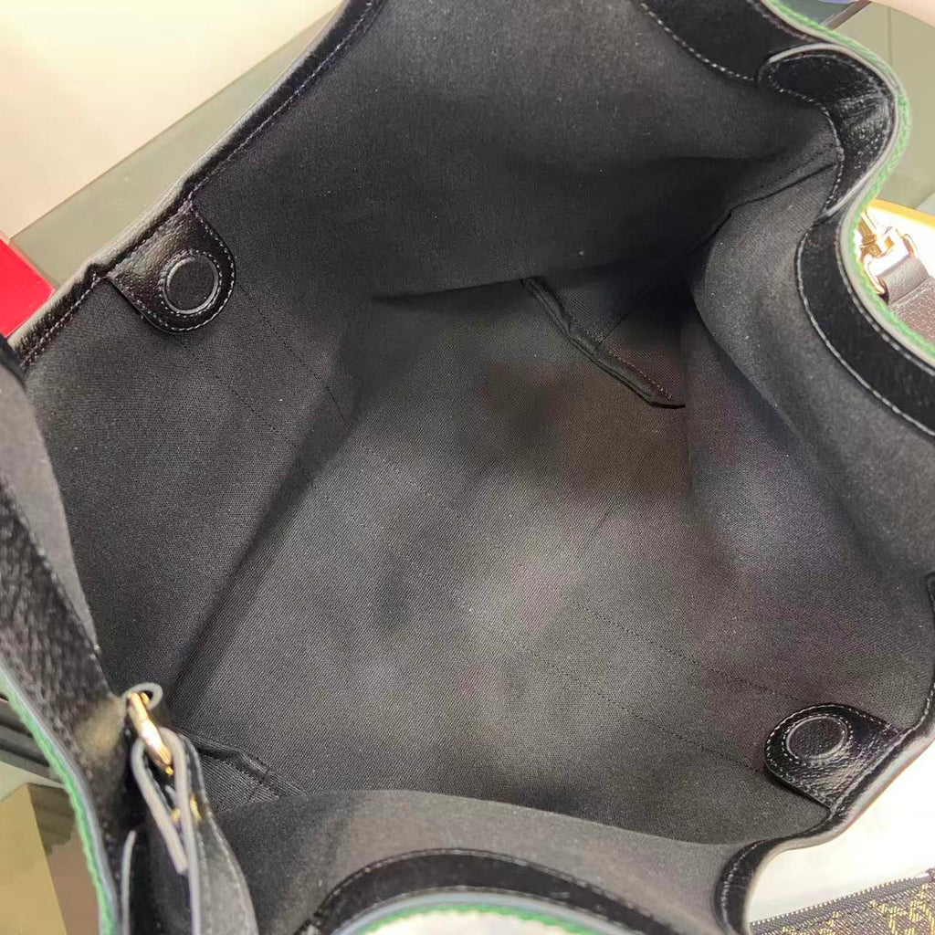 Gucci Black Double G Tote Bag