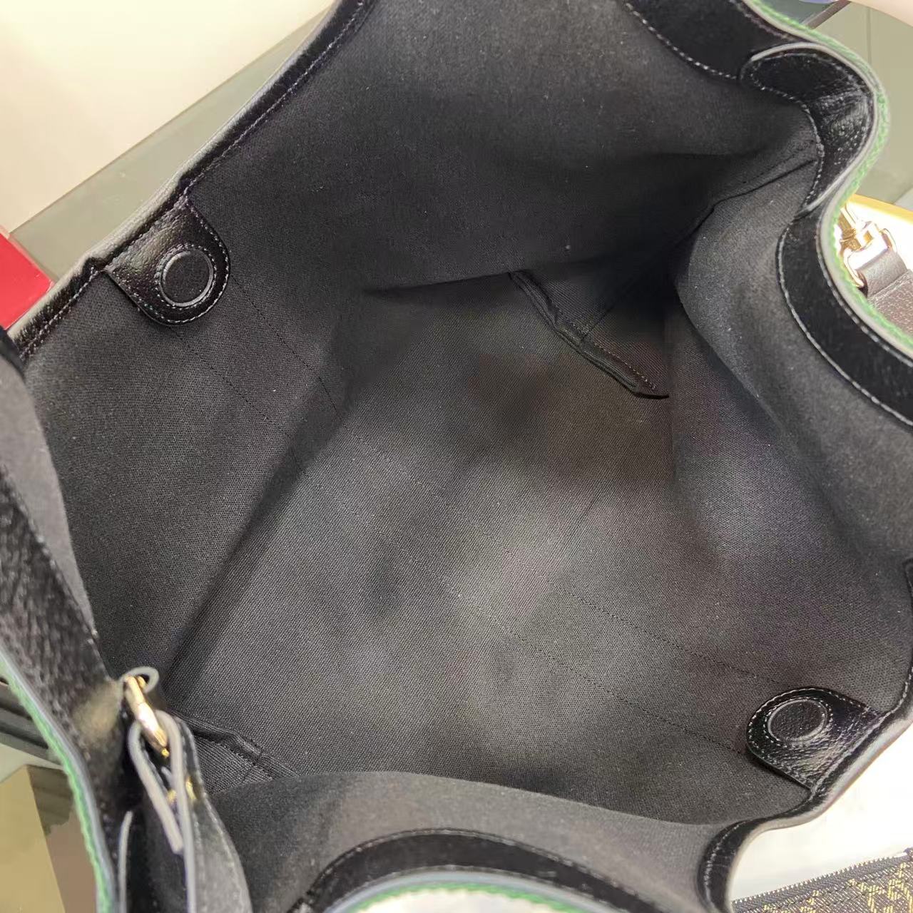 Gucci Black Double G Tote Bag