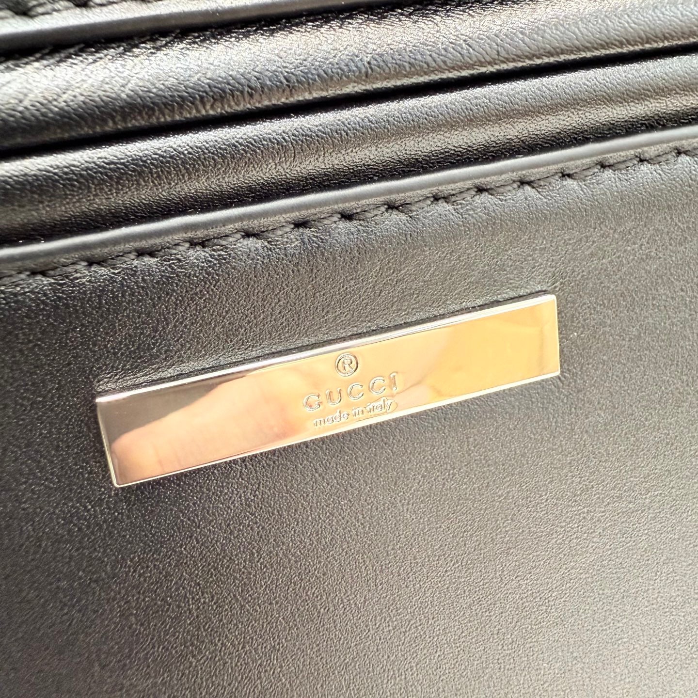 Gucci Black Backpack