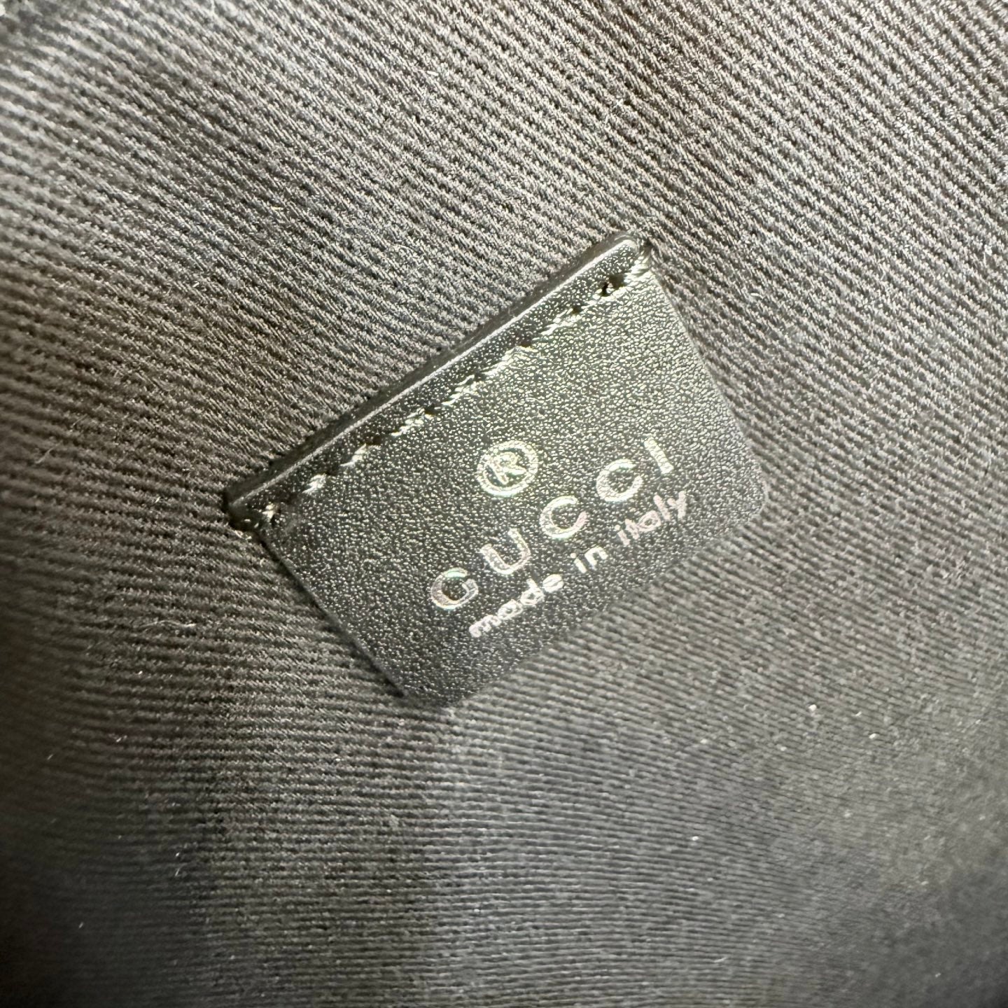 Gucci Black Backpack