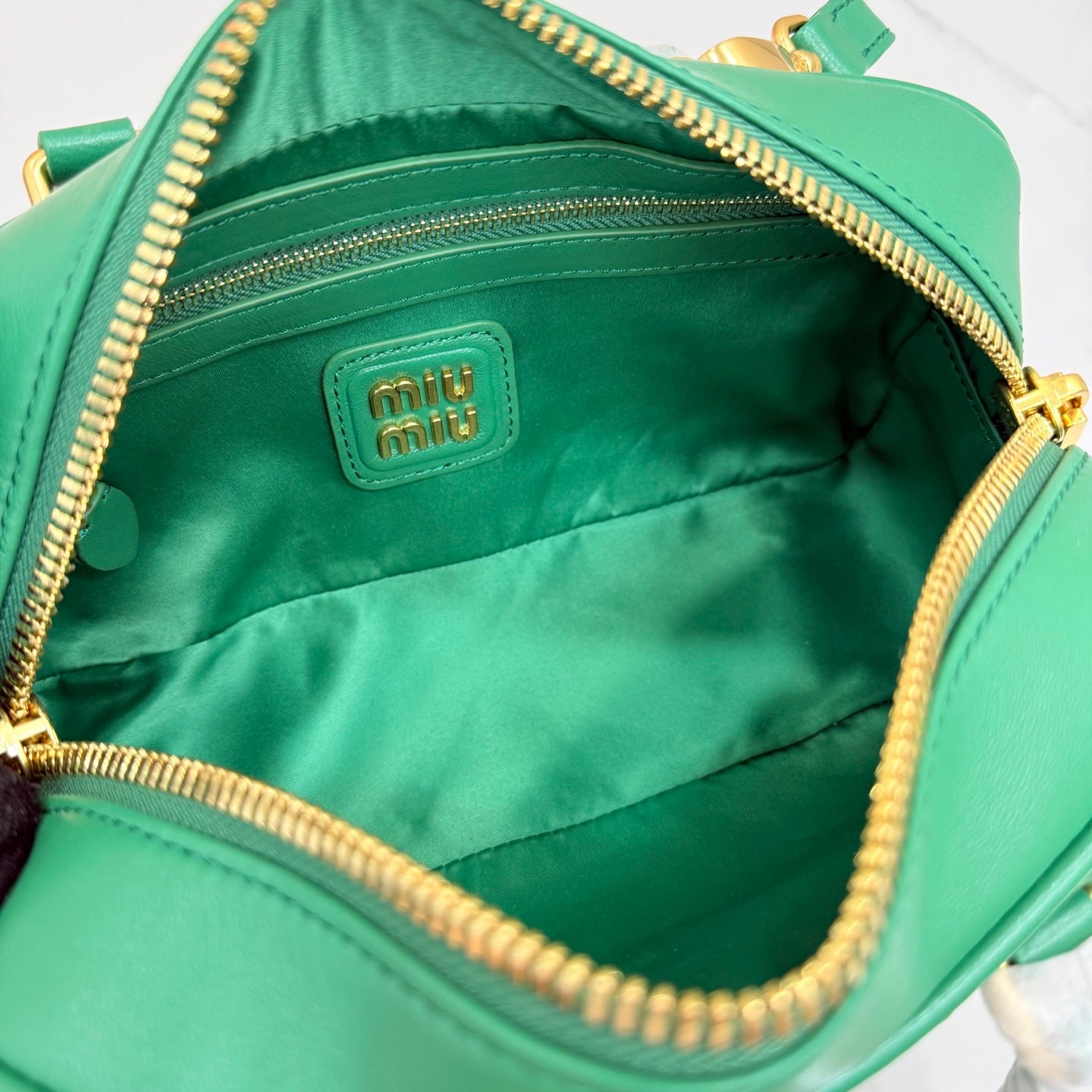 Brown Lambskin Leather Bag