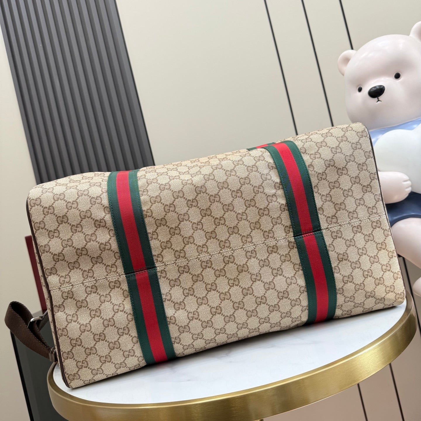 Gucci Brown Leather Crossbody Bag