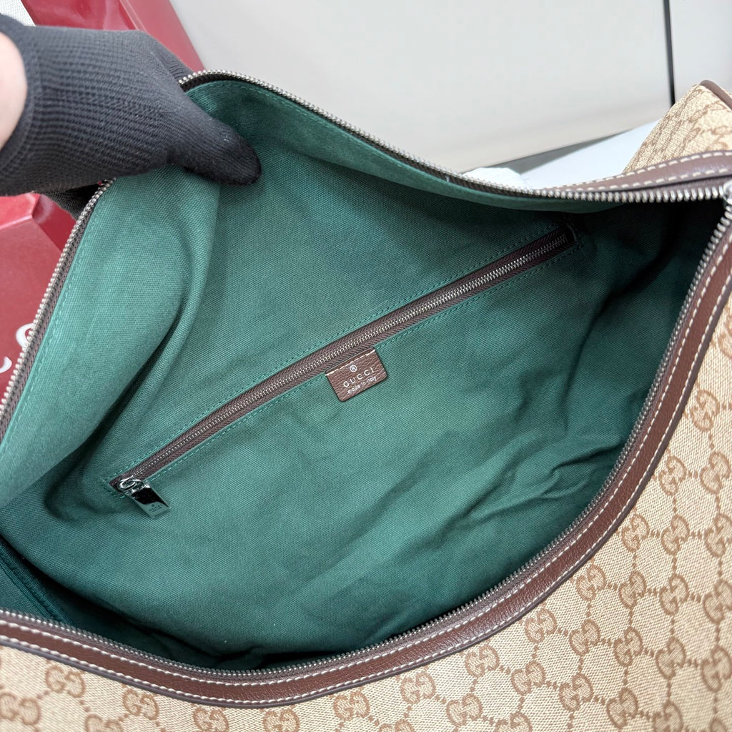 Gucci Brown Leather Crossbody Bag