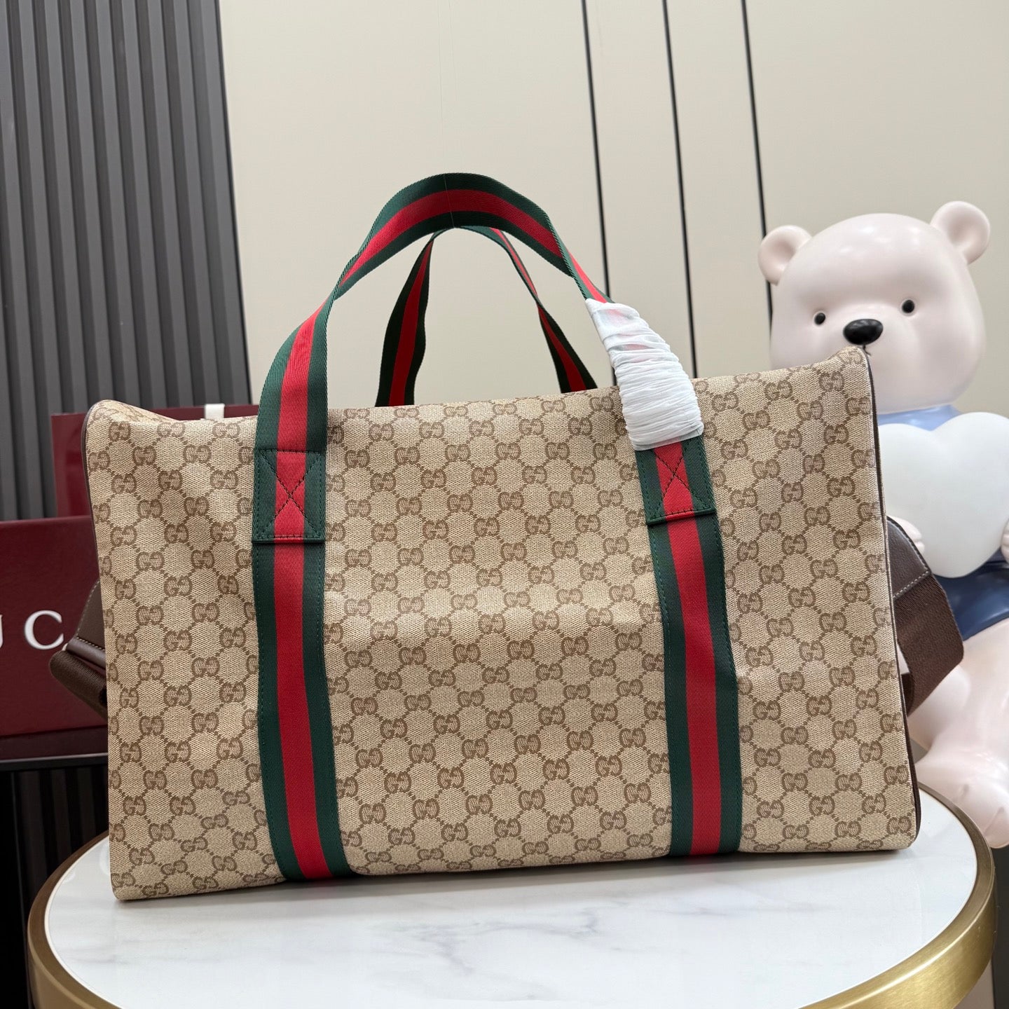 Gucci Brown Leather Crossbody Bag