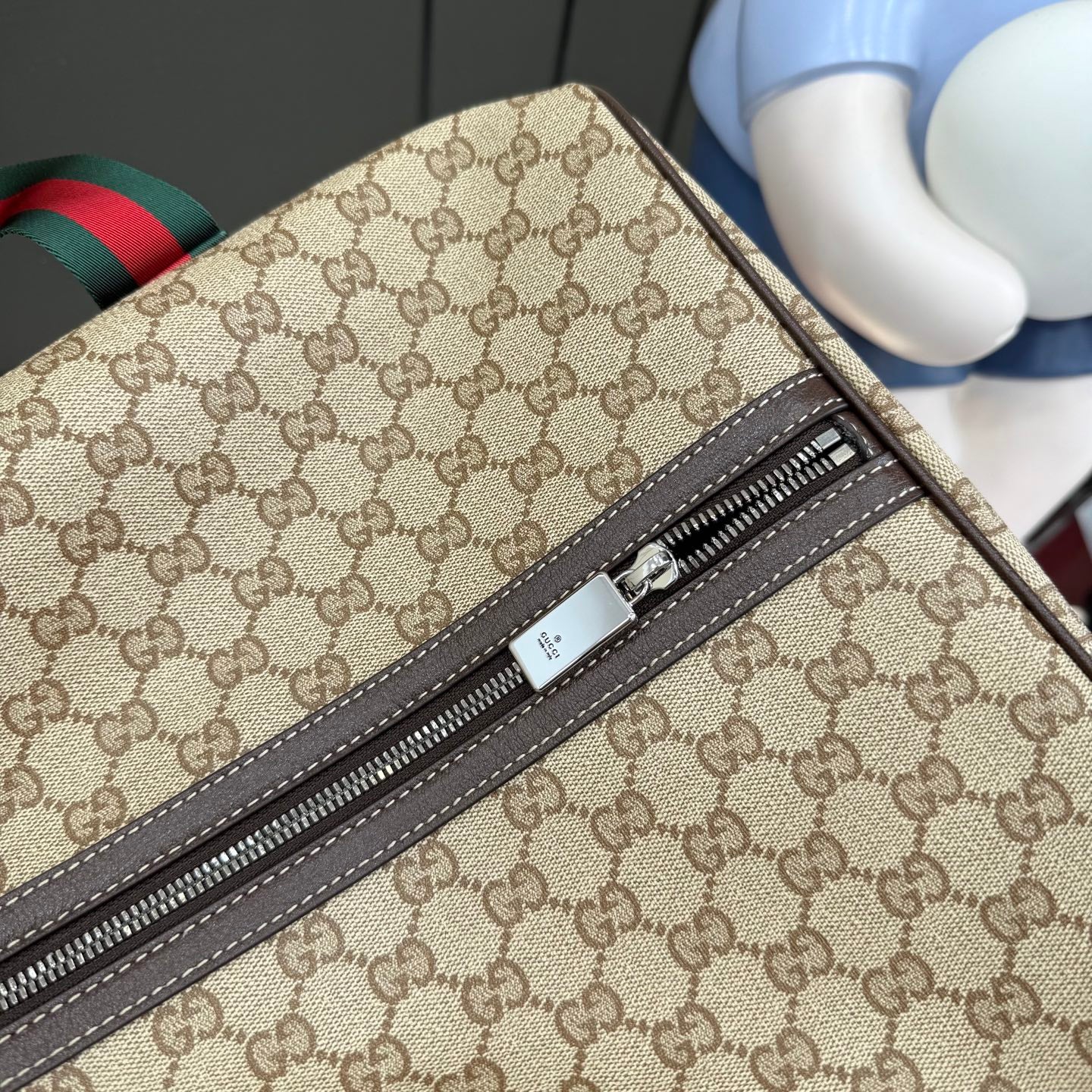 Gucci Brown Leather Crossbody Bag