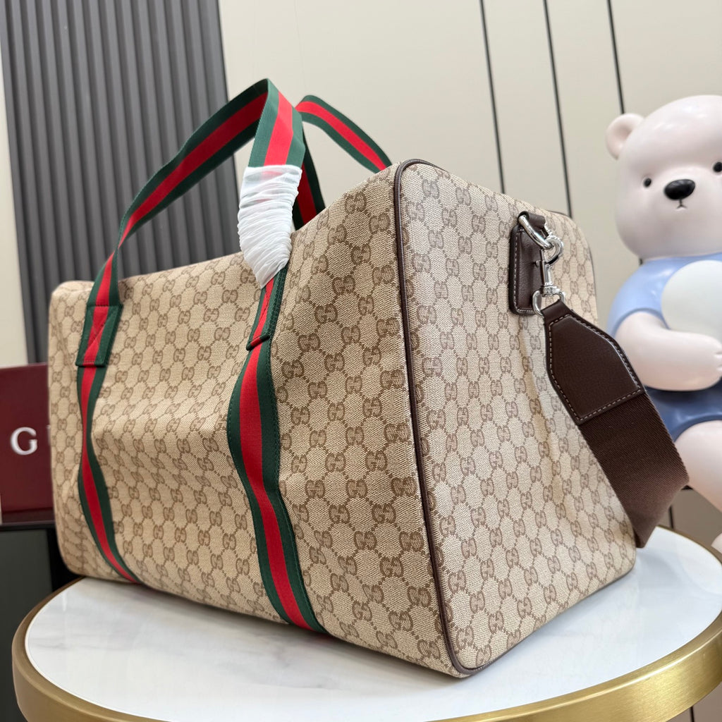 Gucci Brown Leather Crossbody Bag