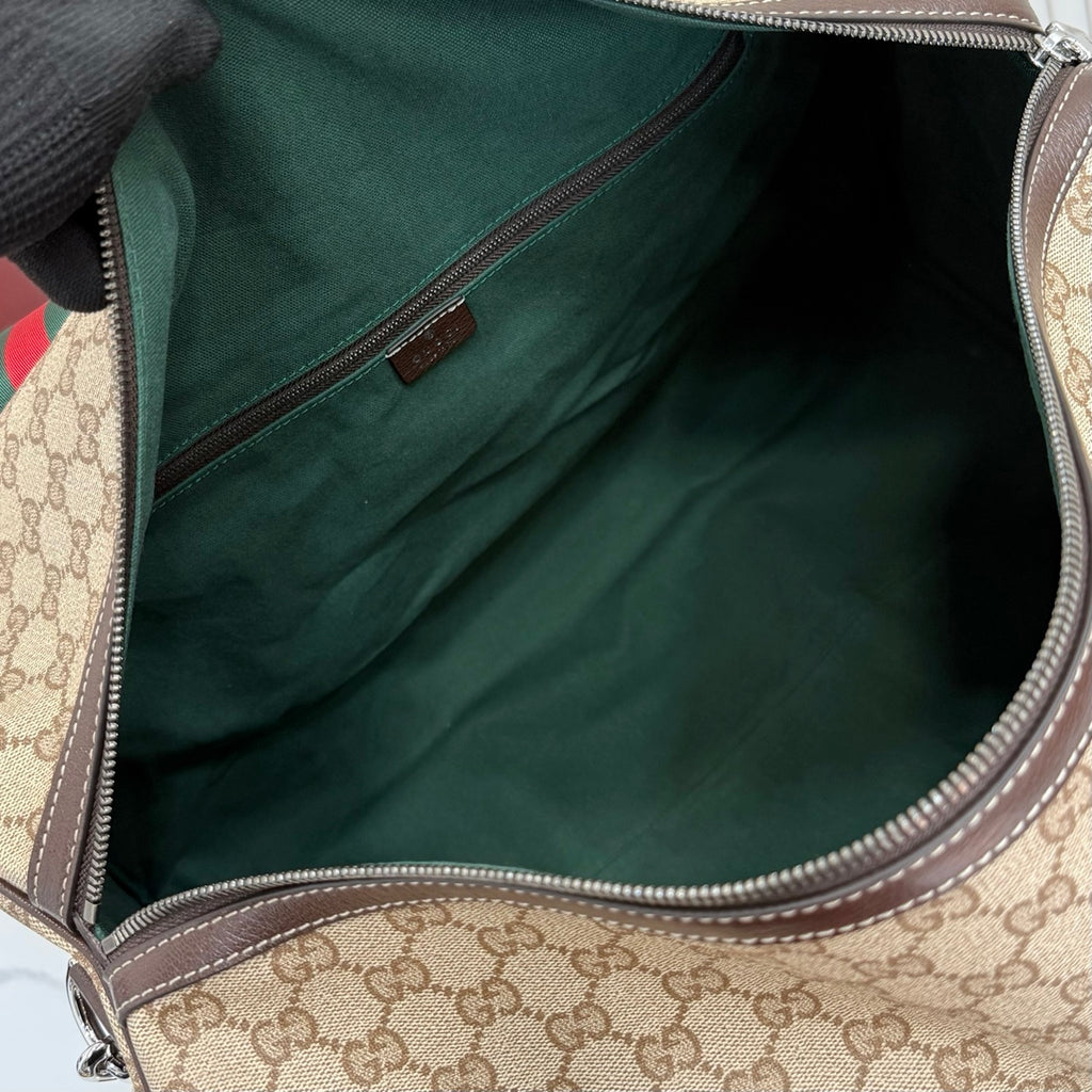 Gucci Brown Leather Crossbody Bag