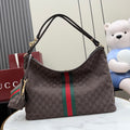 Gucci Brown Leather Shoulder Bag