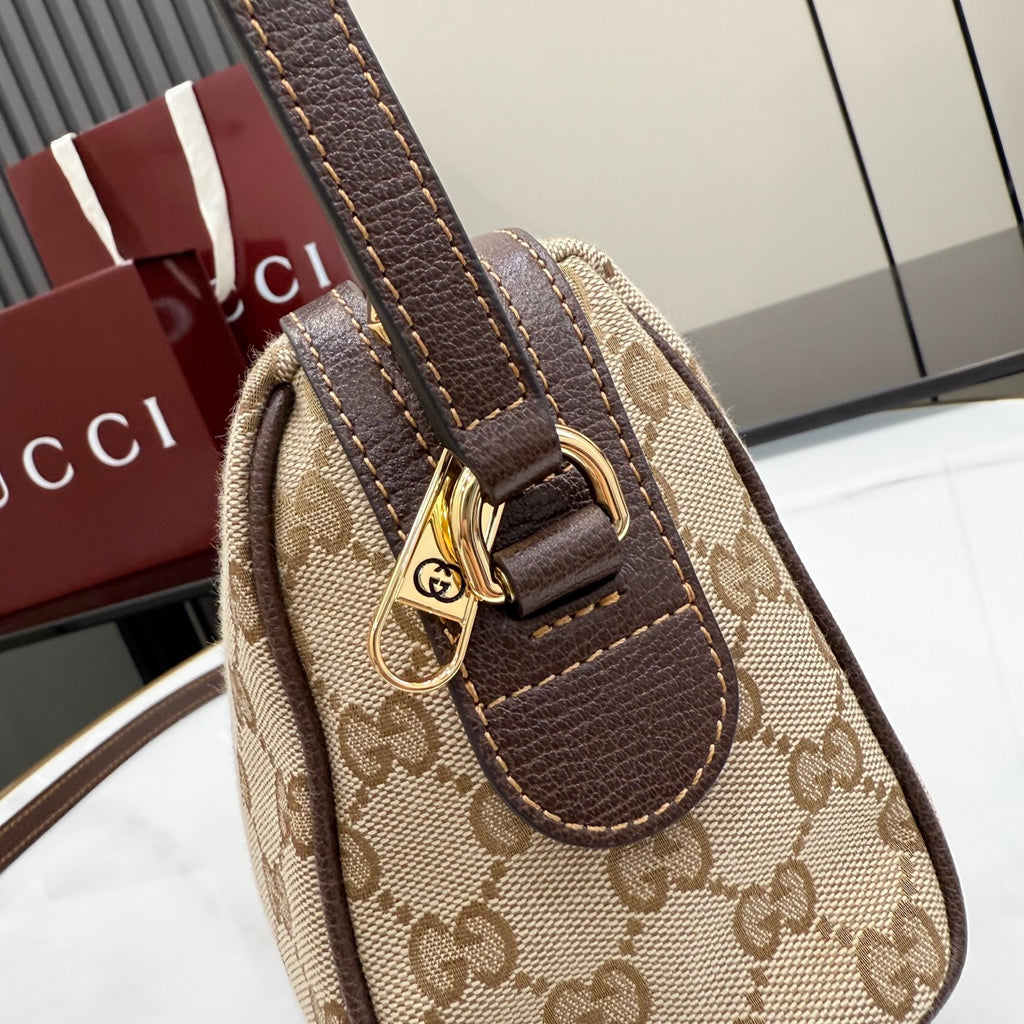 Gucci Black Leather Horsebit Quilted Backpack