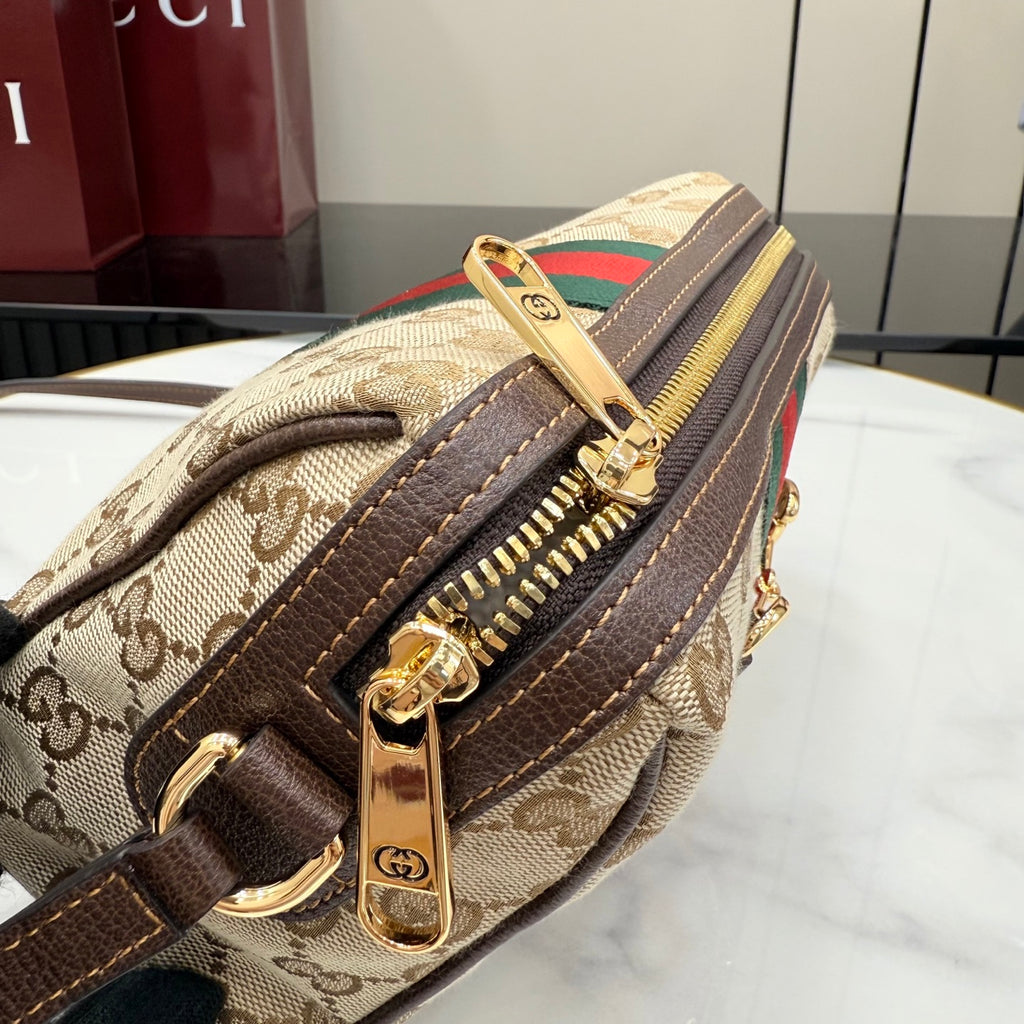Gucci Black Leather Horsebit Quilted Backpack