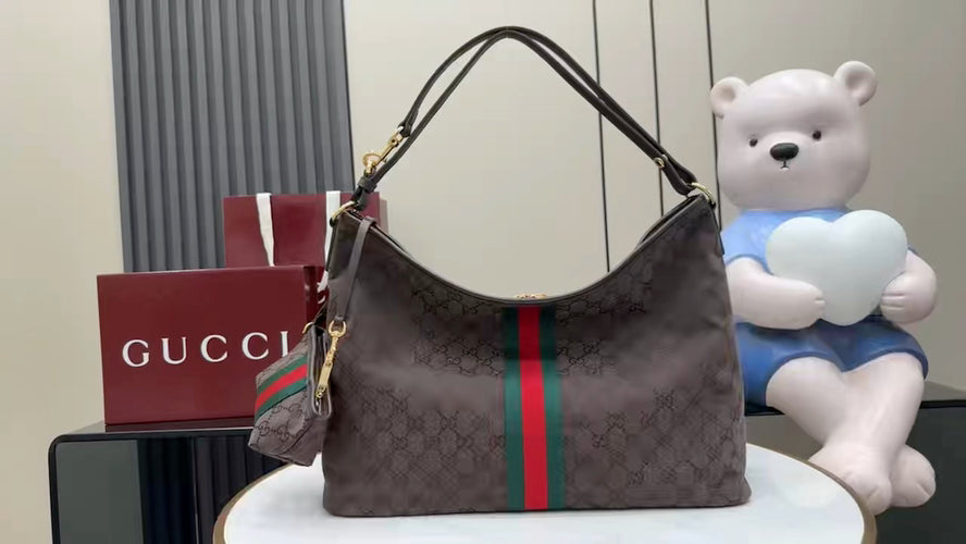 Gucci Black Leather Horsebit Quilted Backpack