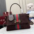 Gucci White Leather Horsebit Printed Quilted Tote Bag