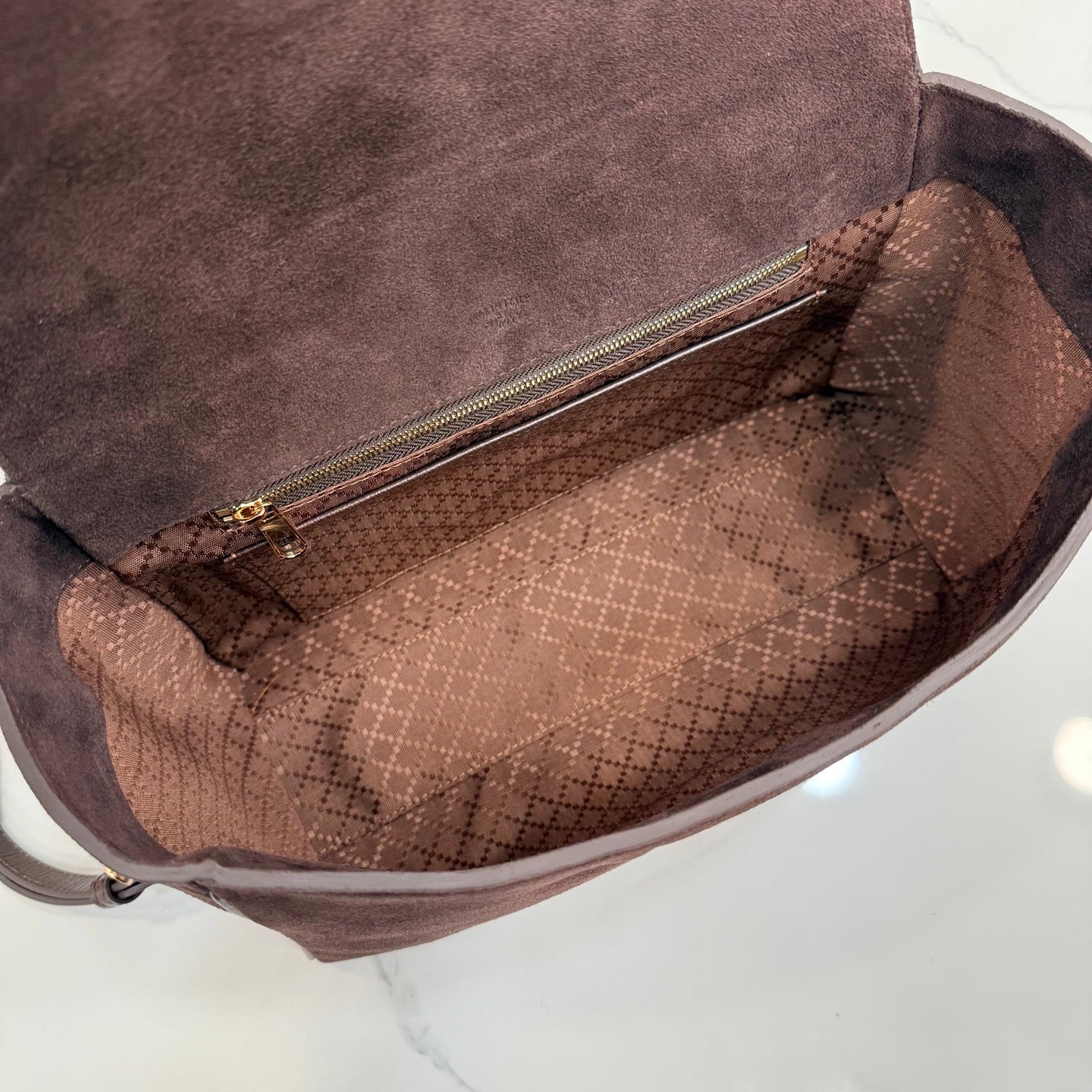 Gucci White Leather Horsebit Printed Quilted Tote Bag