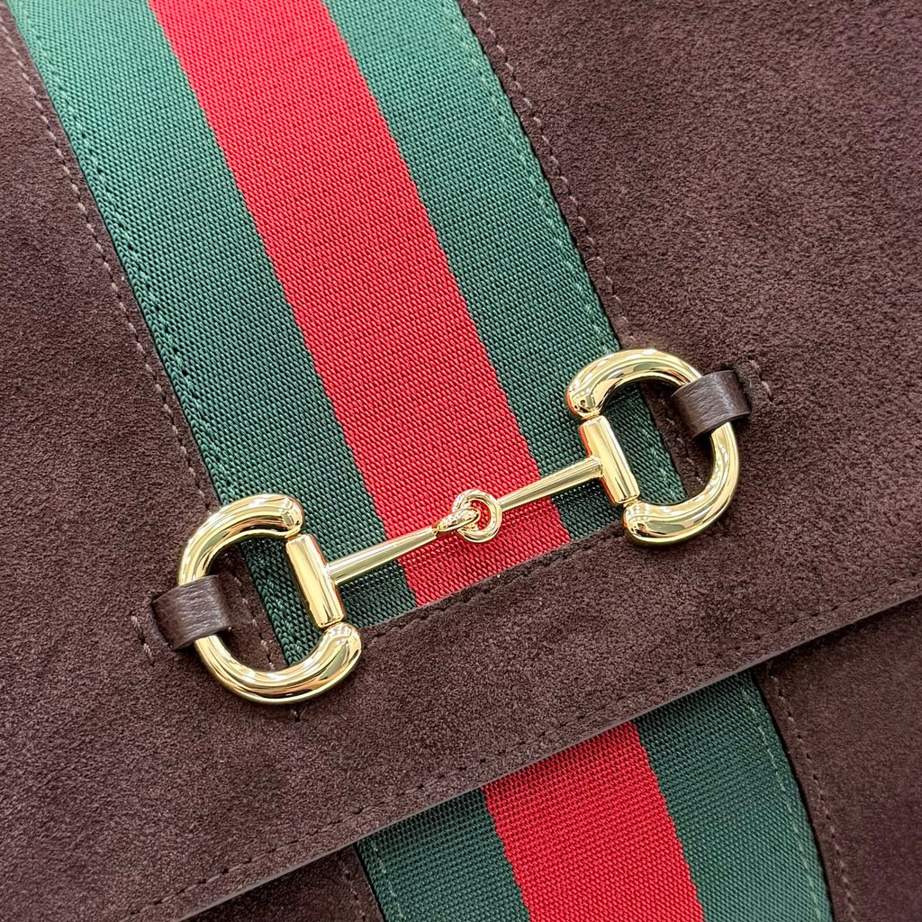 Gucci White Leather Horsebit Printed Quilted Tote Bag