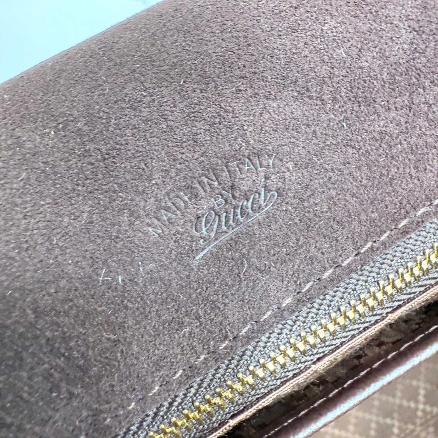 Gucci Brown Leather Horsebit Handbag