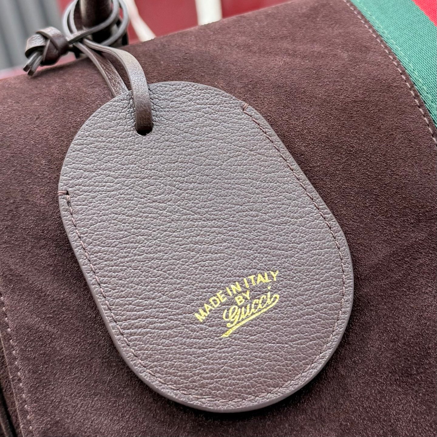 Gucci Brown Leather Horsebit Handbag