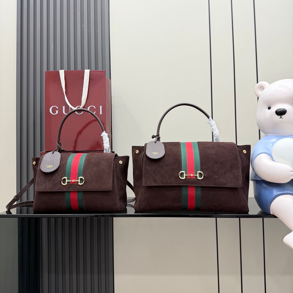 Gucci Black Leather Handbag