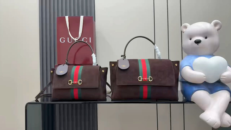 Gucci Black Leather Handbag