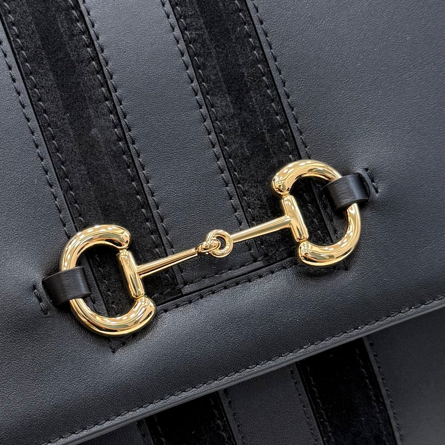 Gucci Black Leather Handbag