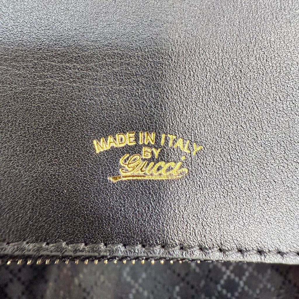 Gucci Black Leather Handbag