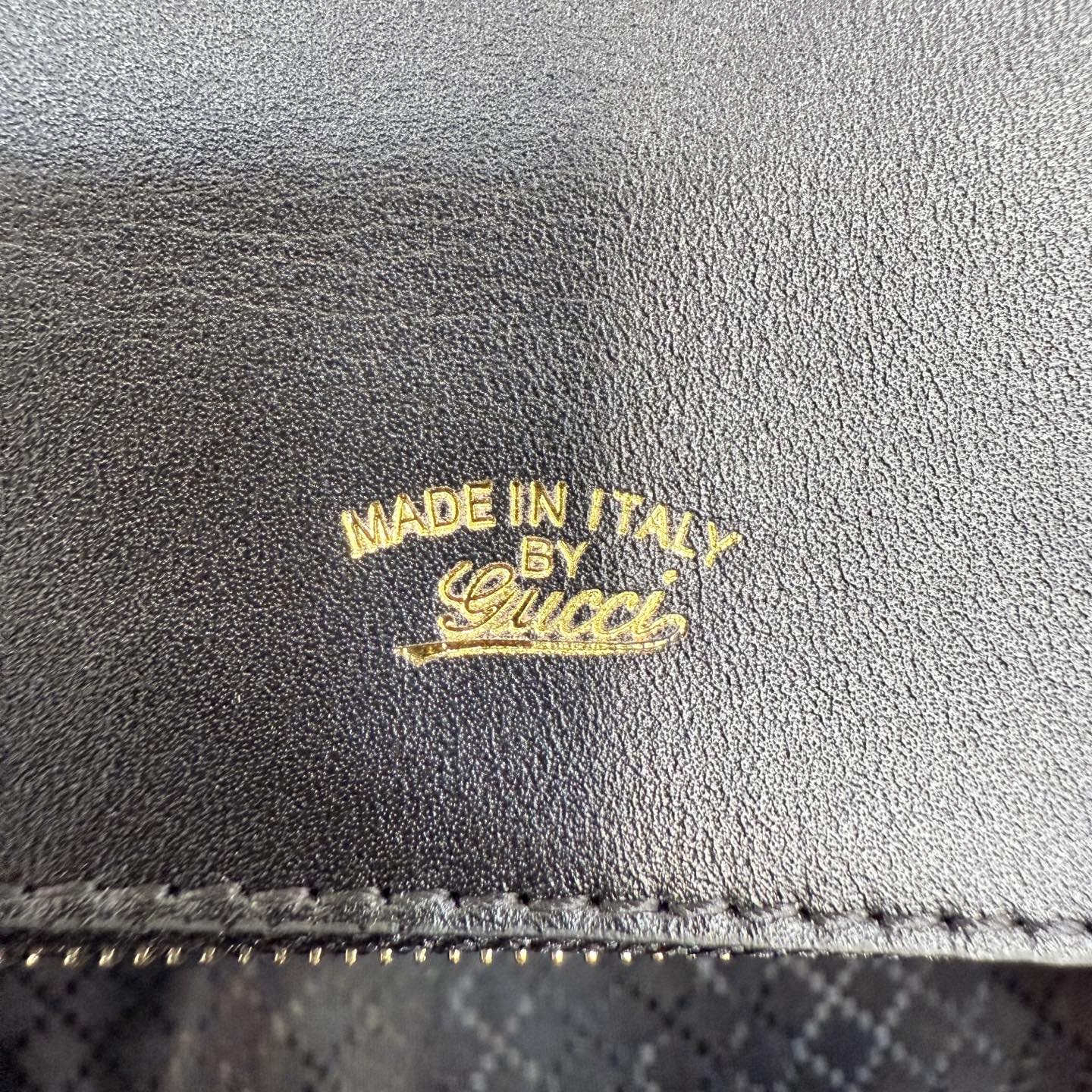 Gucci Black Leather Handbag