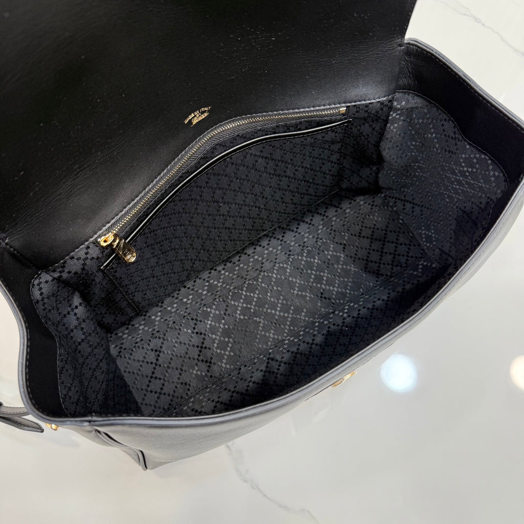 Gucci Black Leather Handbag