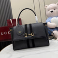 Gucci Black Leather Handbag