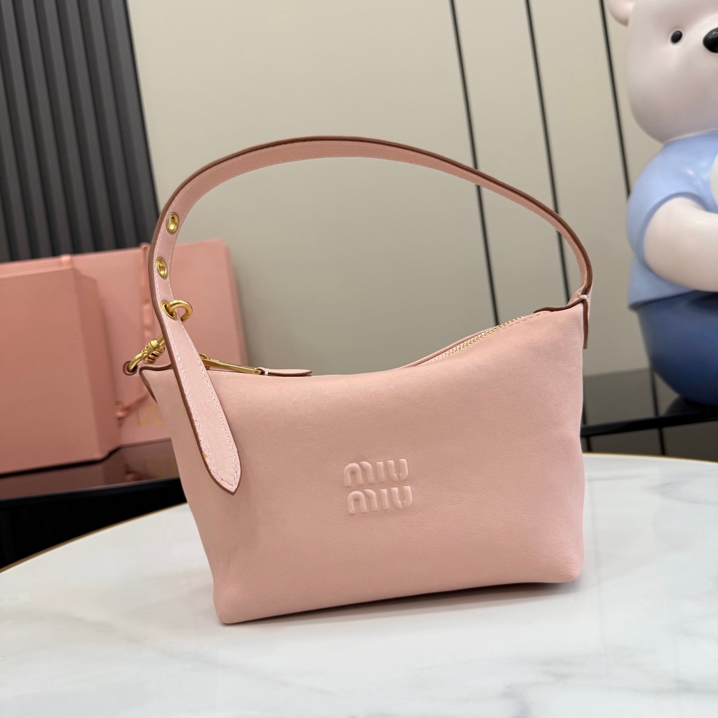 Pink Patent Leather Bag