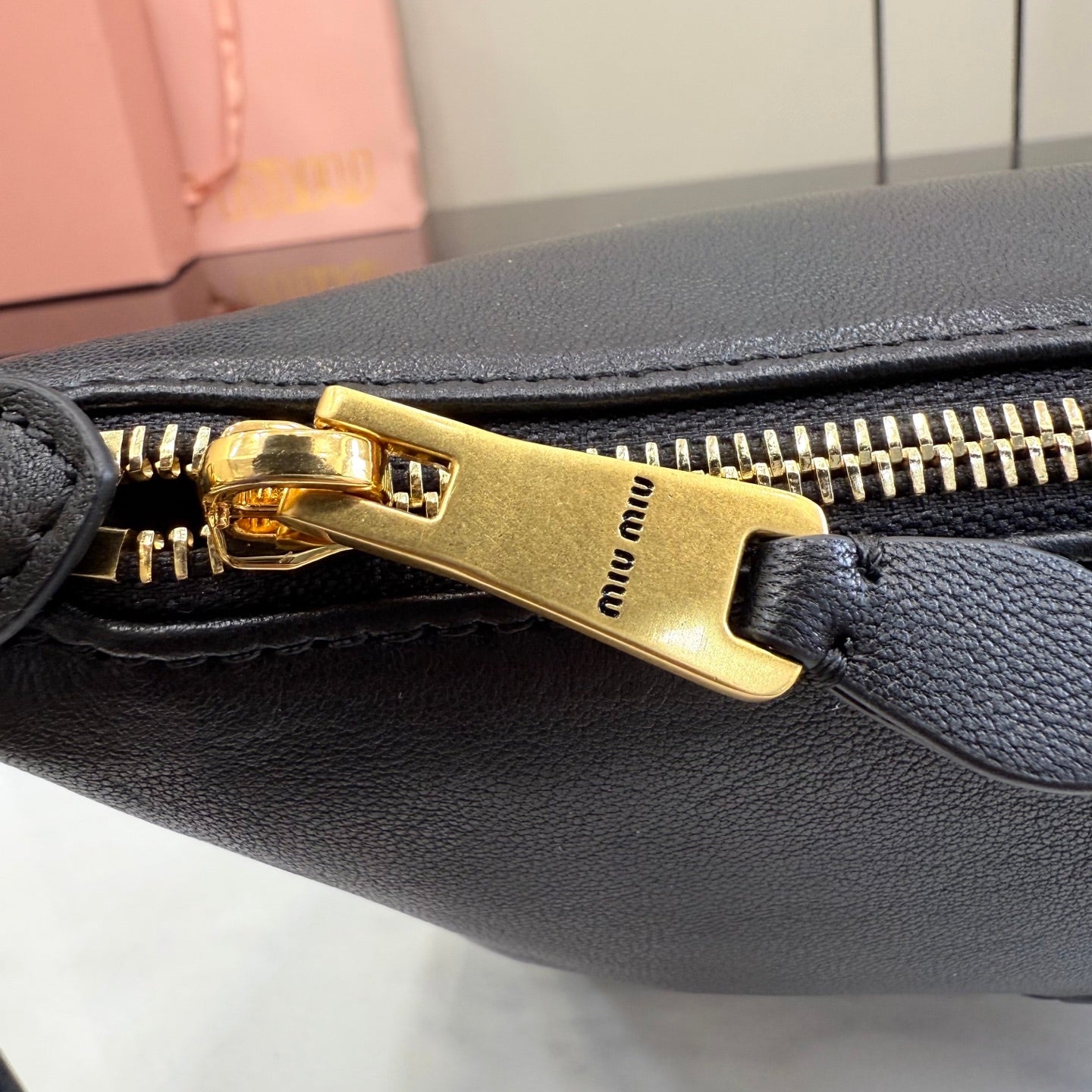 Black Patent Leather Bag