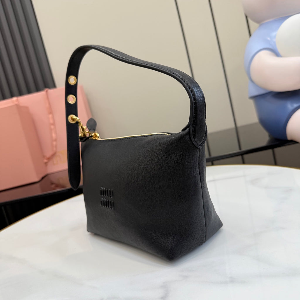 Black Patent Leather Bag