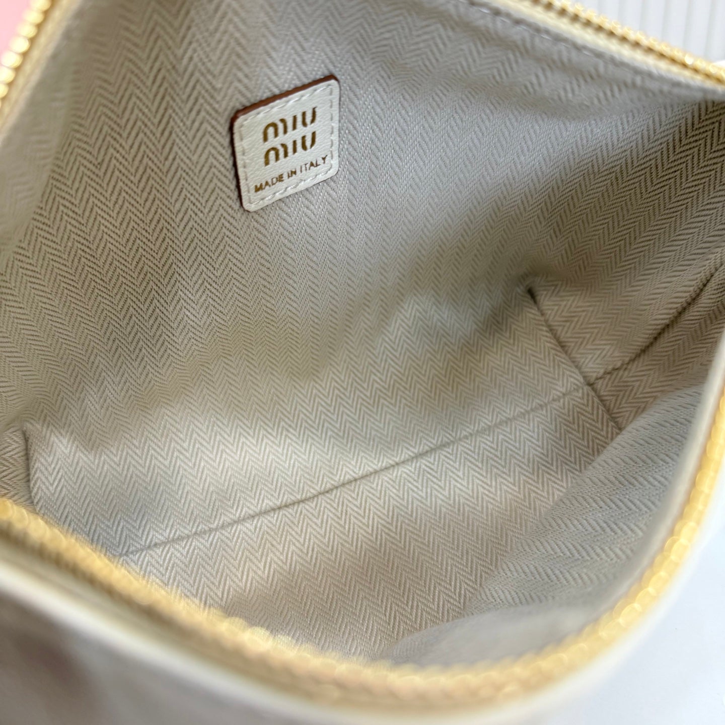 White Leather Bag