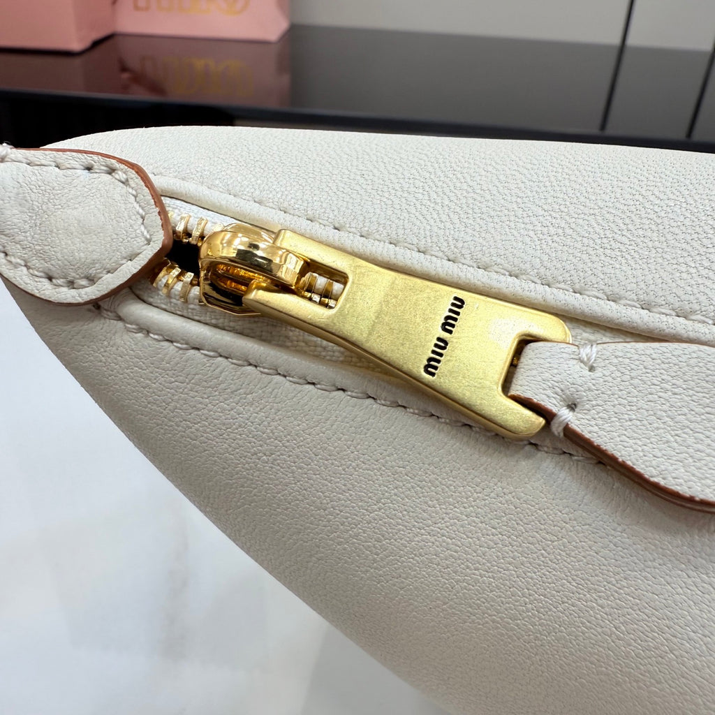 White Leather Bag