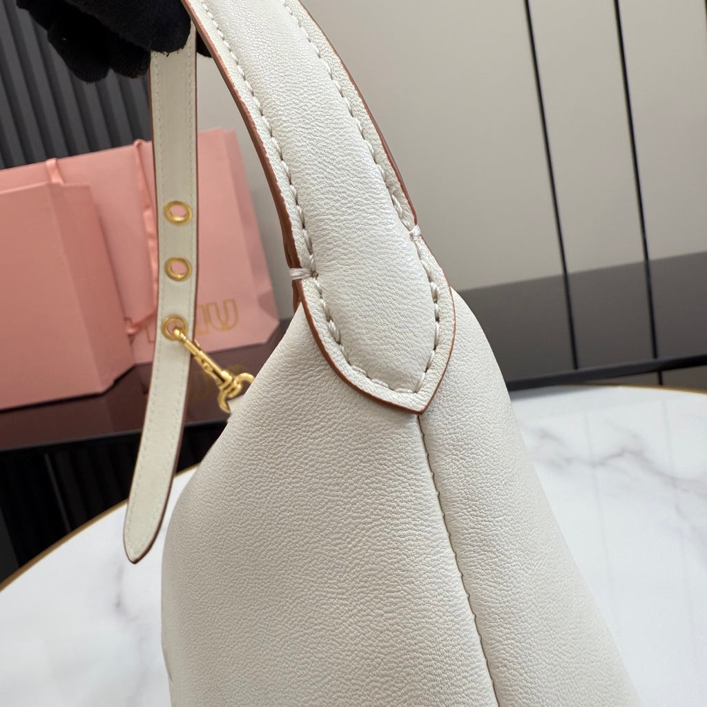 White Leather Bag
