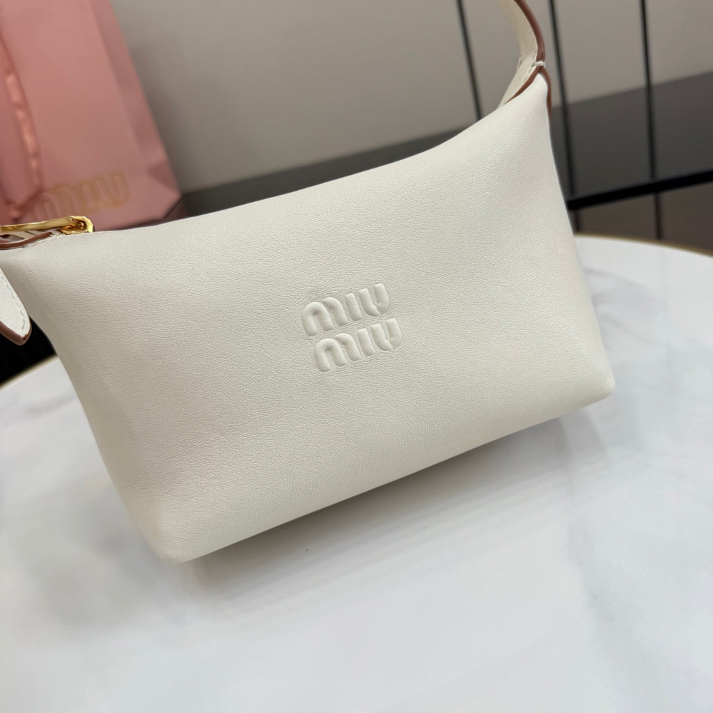 White Leather Bag