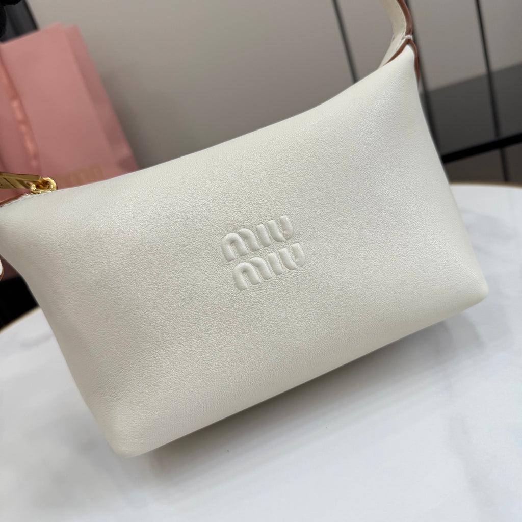 White Leather Bag