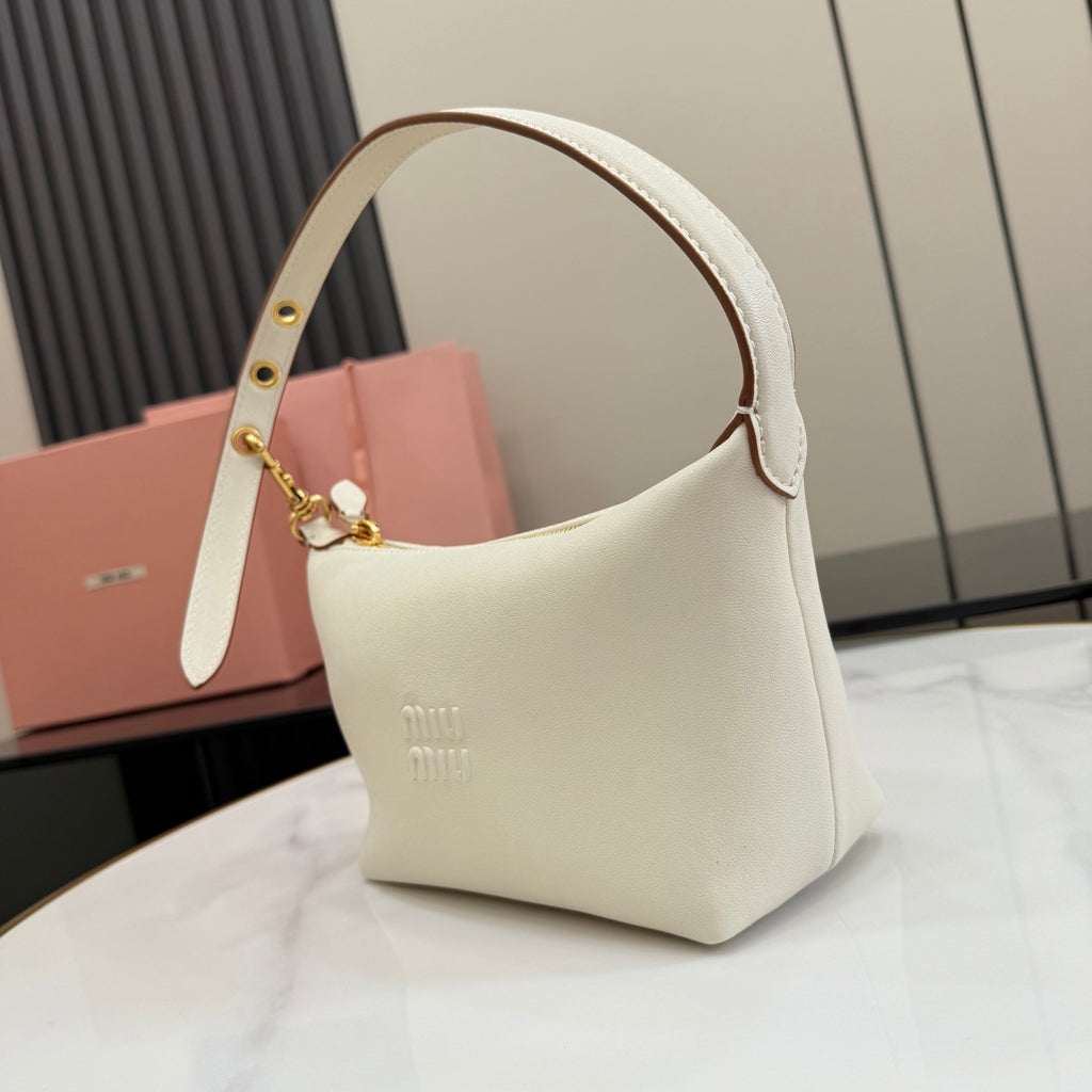 White Leather Bag