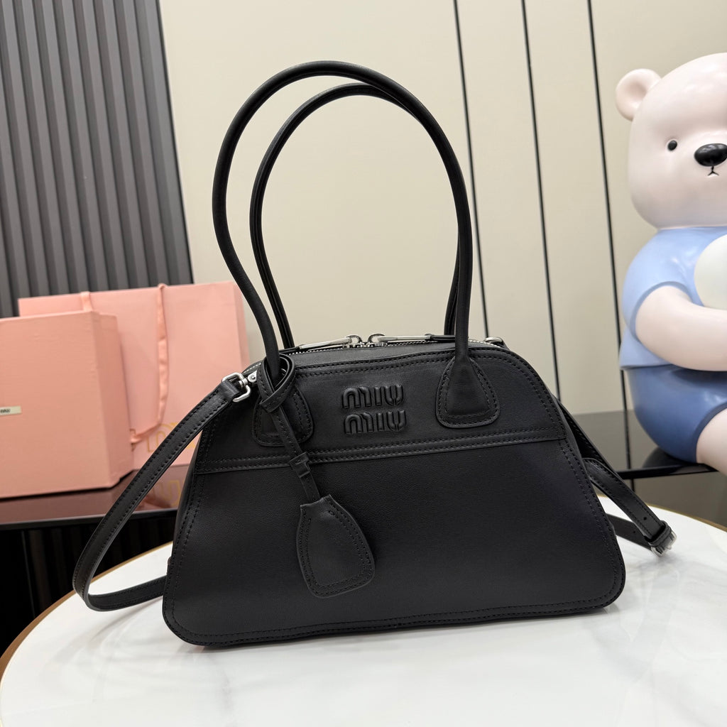Miu Miu Yellow Leather Handbag