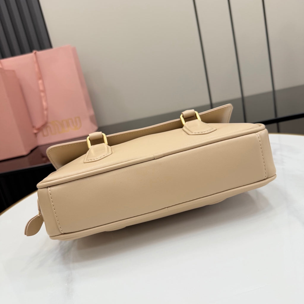 Miu Miu Yellow Leather Handbag