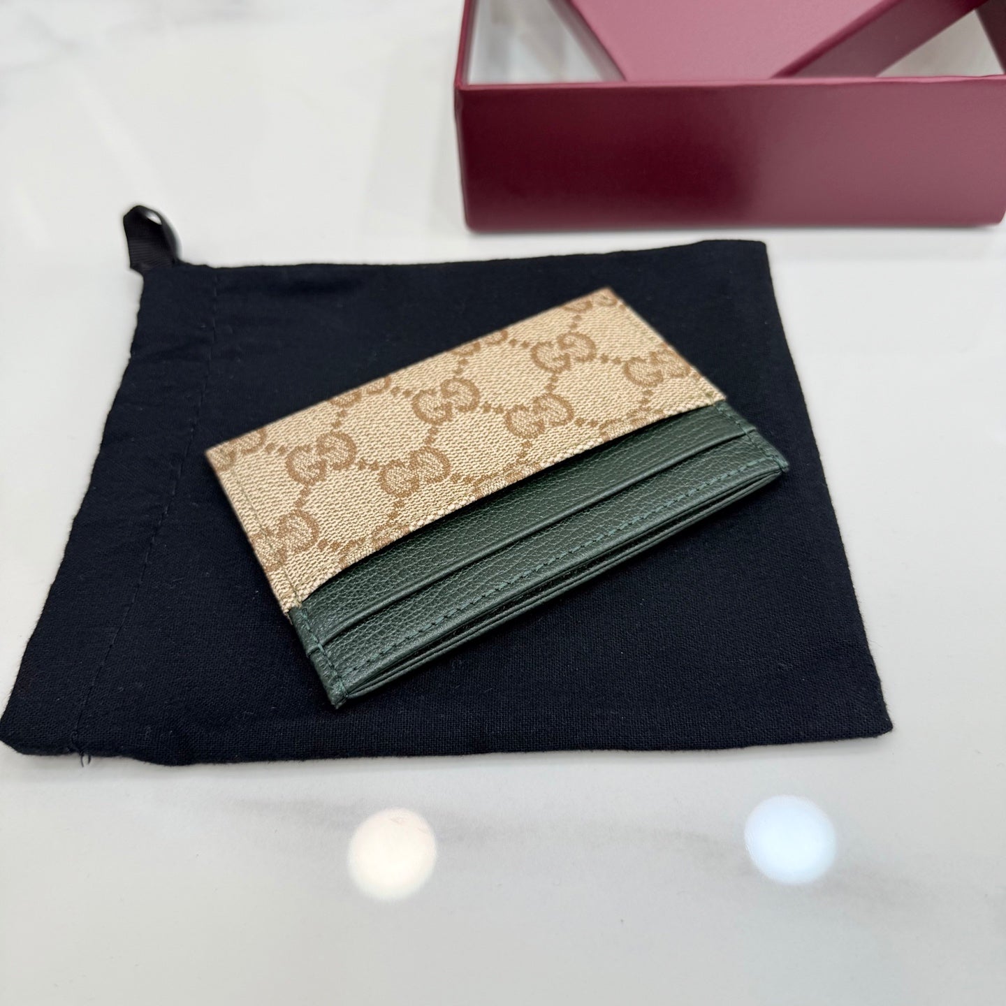 Gucci Brown Leather Clutch