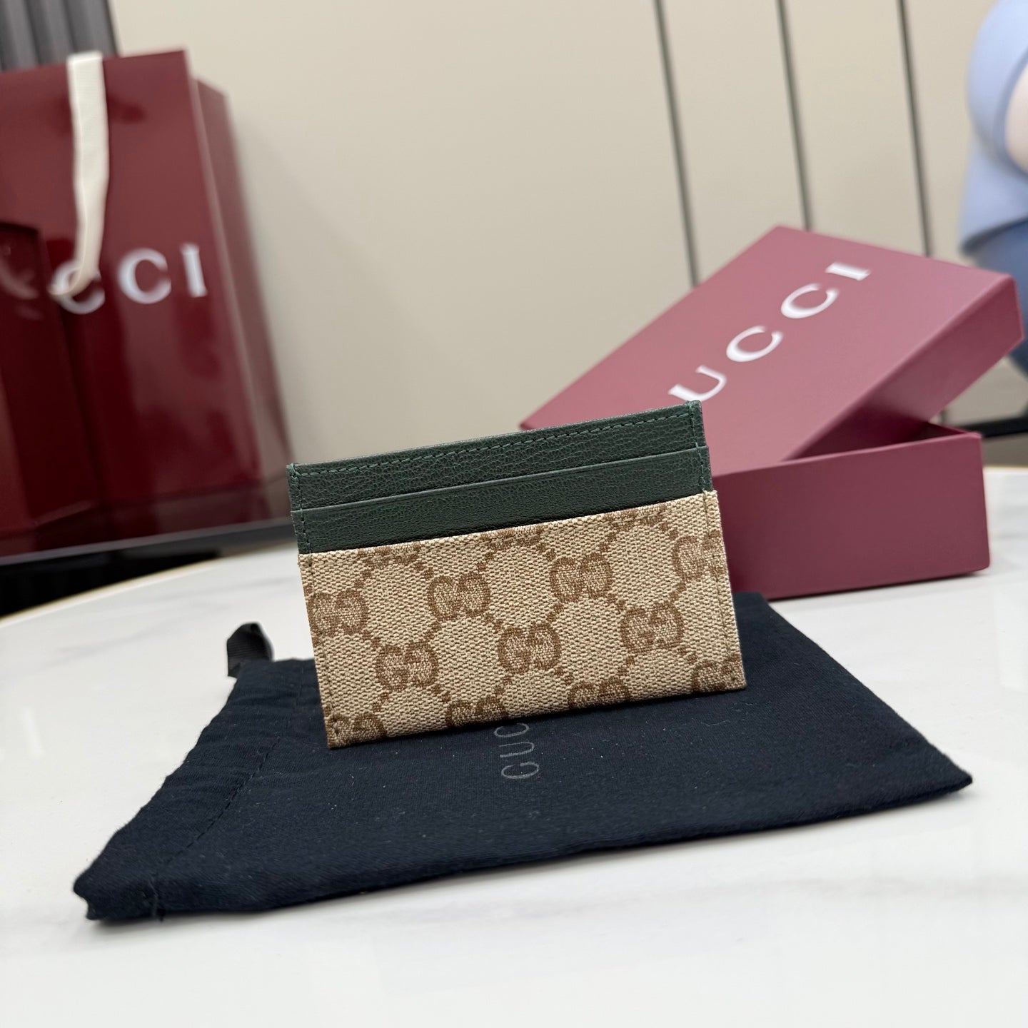 Gucci Leather Card Holder
