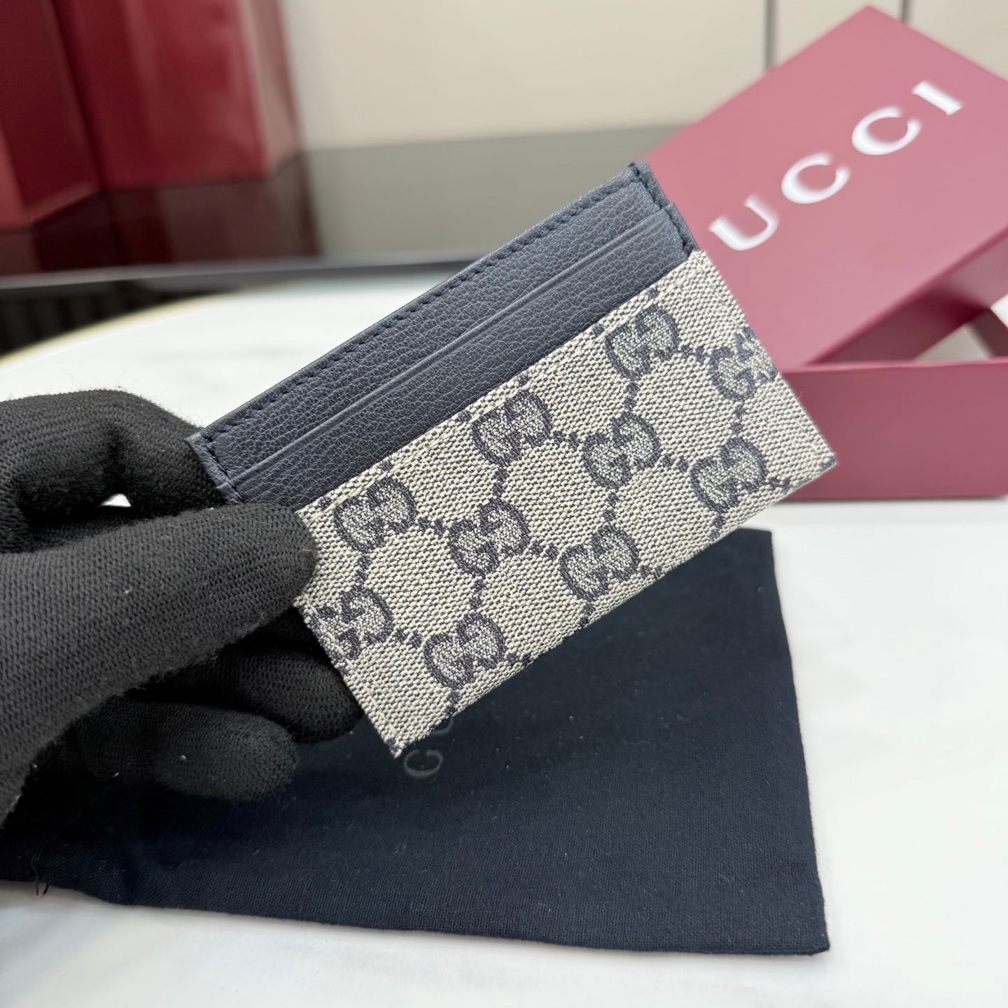 Gucci Leather Card Holder