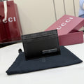 Gucci Black Leather Clutch