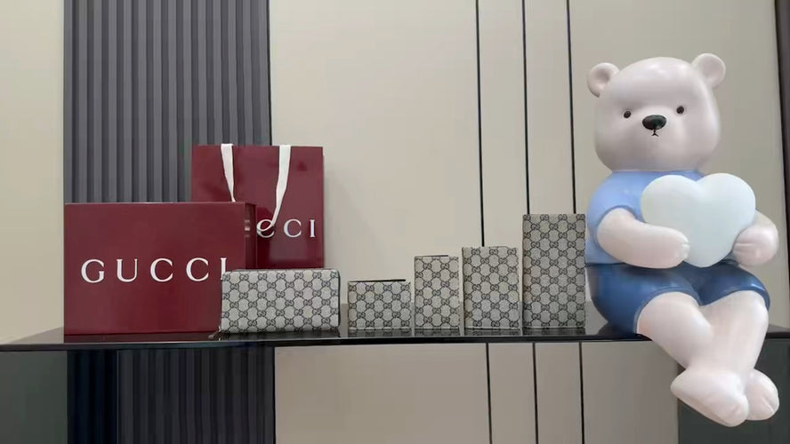 Gucci Brown Leather Clutch