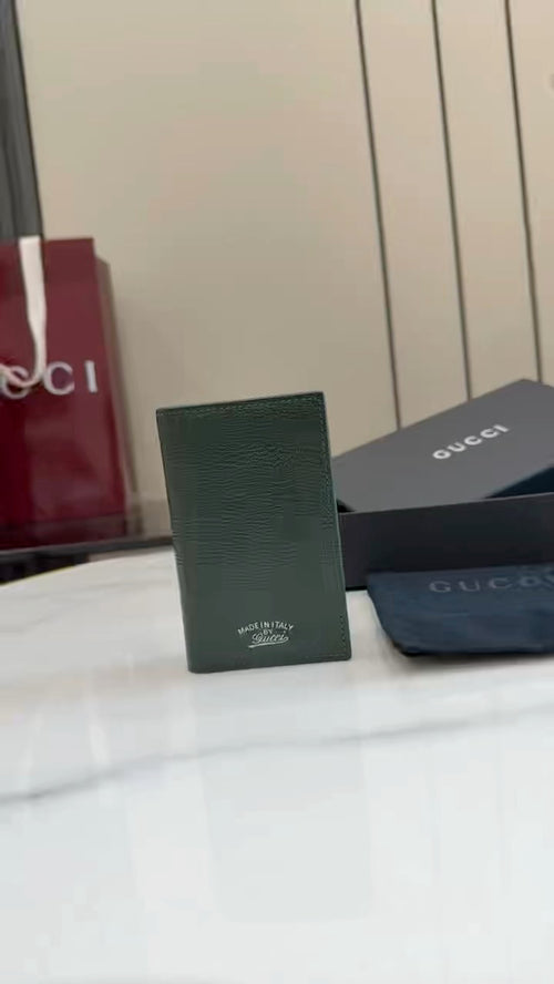 Gucci Black Leather Clutch