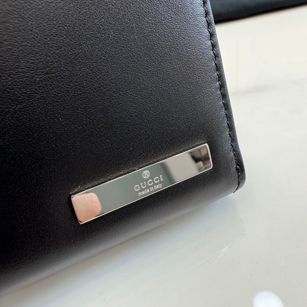 Gucci Black Leather Wallet