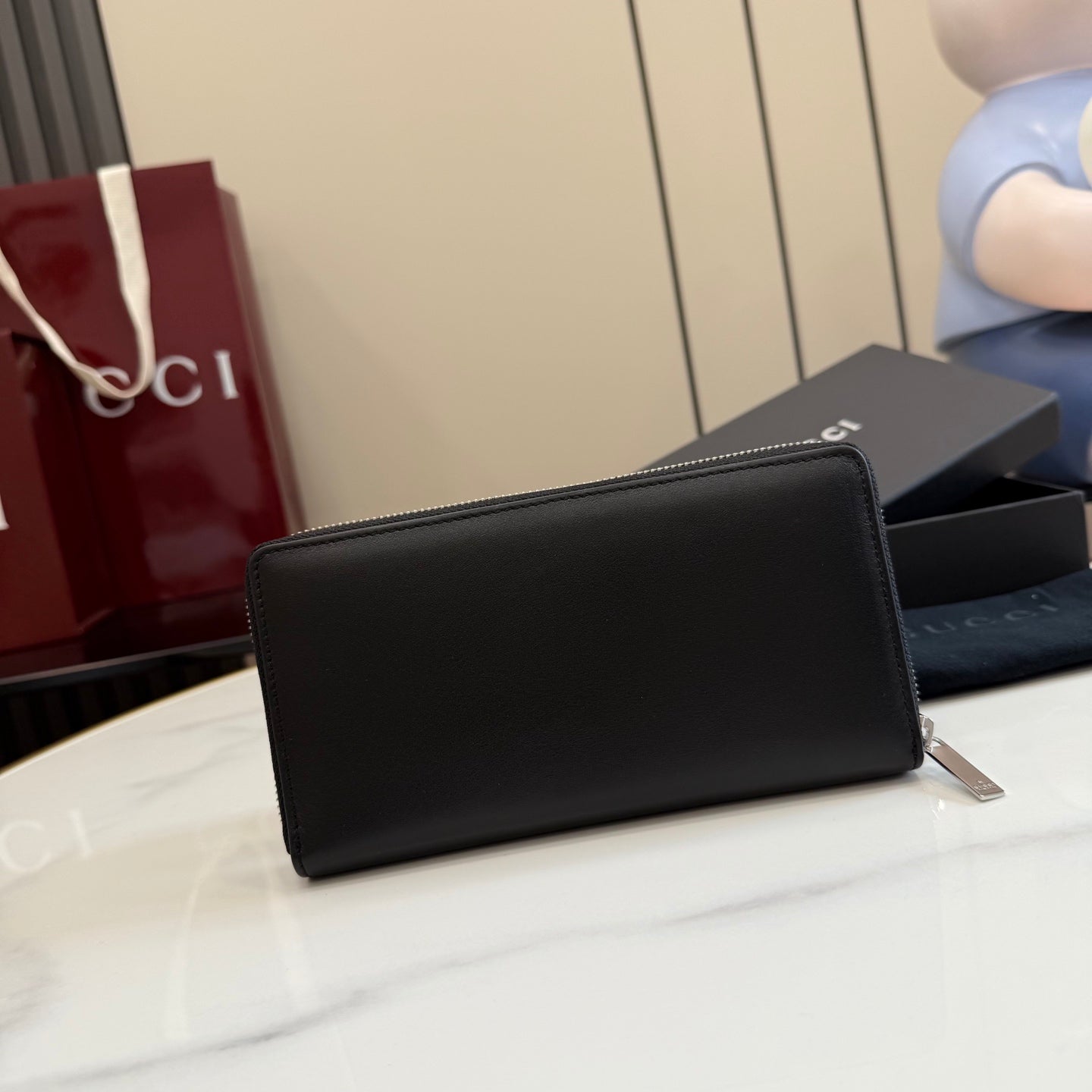 Gucci Black Leather Wallet