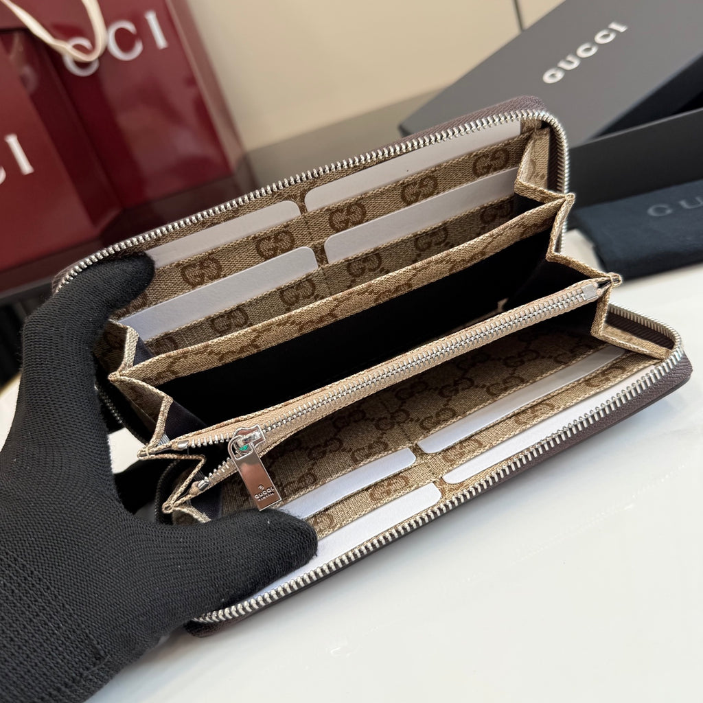 Gucci Brown Leather Wallet
